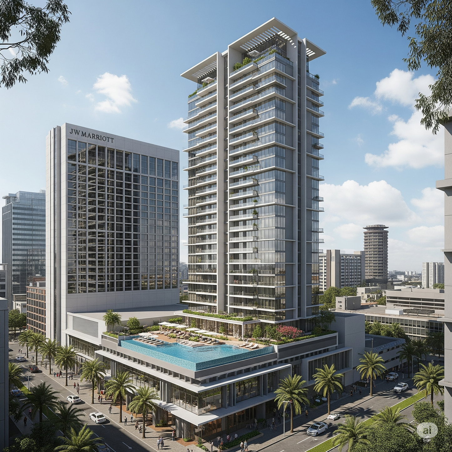 Luxurious Studios, 1,2,3 & 4 bed Apartments in Westlands just next to JW Mariott & Kempinski Hotel